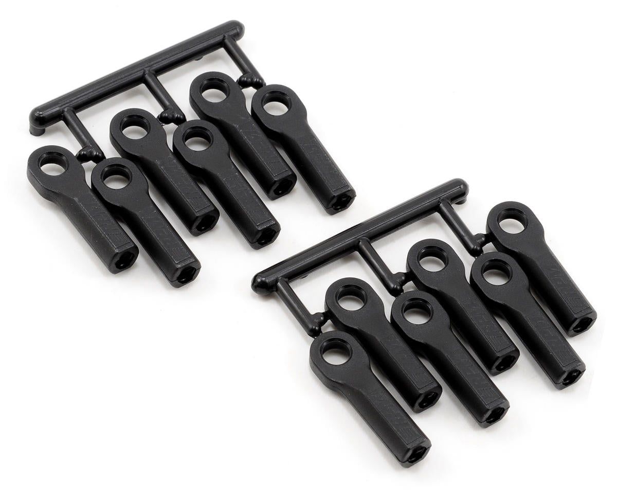 RPM Long Turnbuckle Rod End Set for Traxxas Chassis (Black) (12) — RPM80512