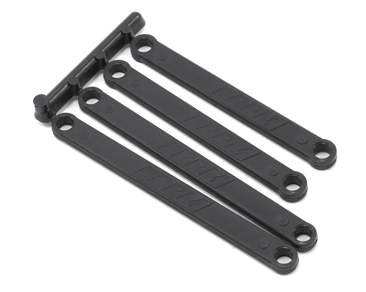 RPM Camber Links for Traxxas Rustler/Stampede (Black) (4) — RPM81262