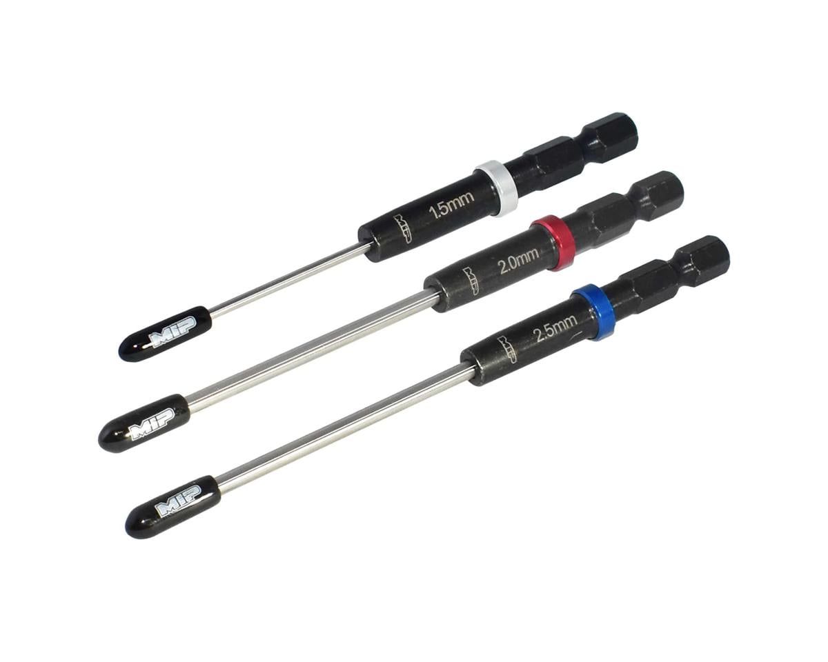 MIP Gen 2 Speed Tip Hex Driver Power Tool Tip Set (Metric) (1.5, 2.0 &amp; 2.5mm) — MIP9612