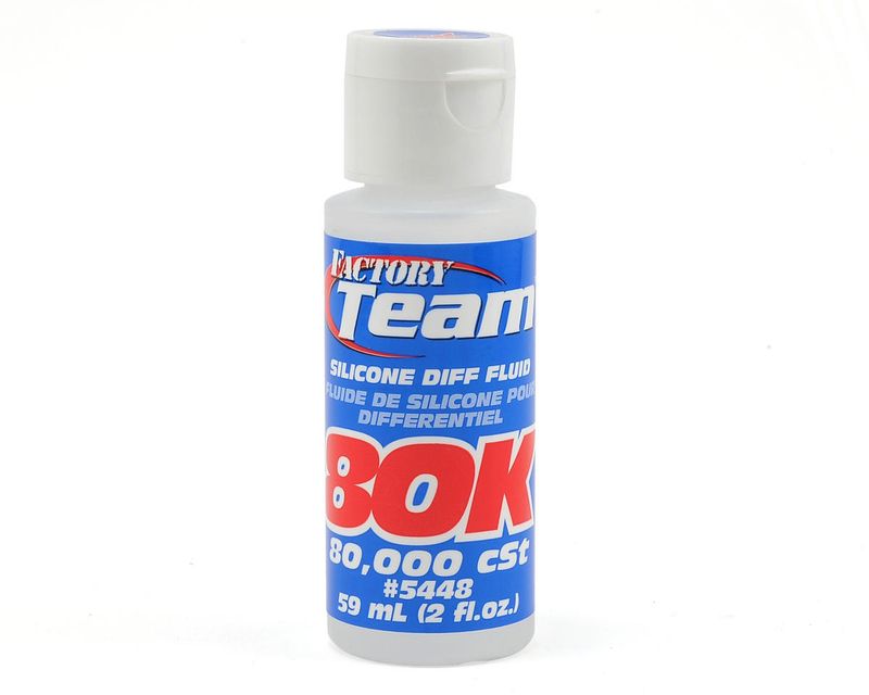 Team Associated Silicone Differential Fluid (2oz) (80,000cst) — ASC5448