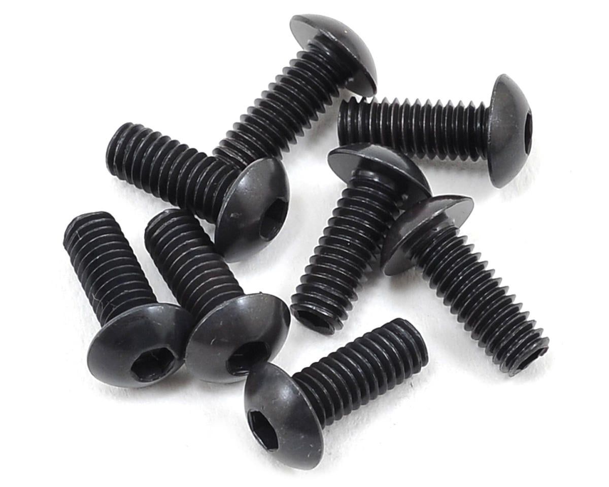 Tekno RC 4x10mm Button Head Droop Adjustment Hex Screw (8) — TKR1238