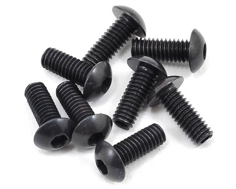 Tekno RC 4x10mm Button Head Droop Adjustment Hex Screw (8) — TKR1238