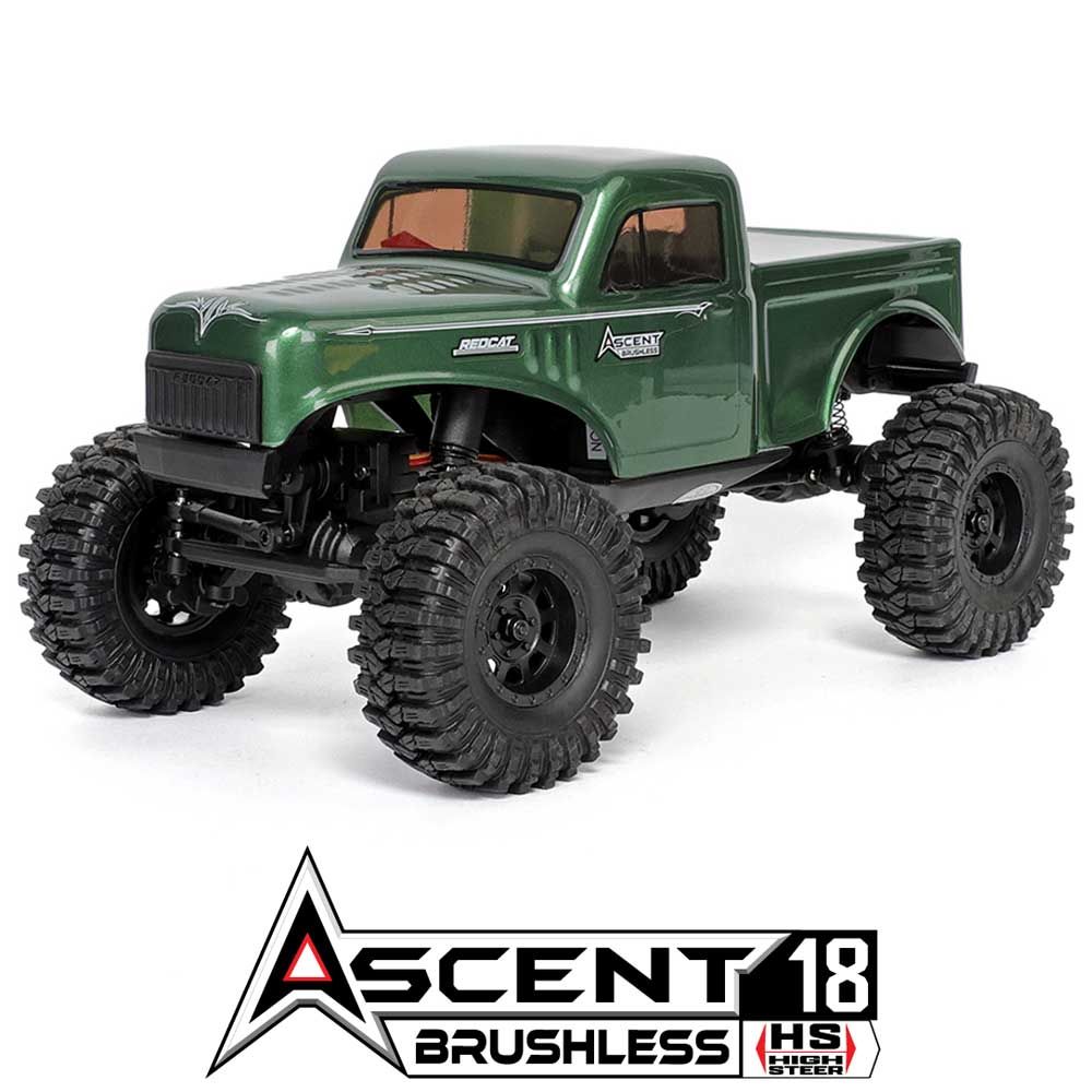 Redcat Ascent-18 1/18 4WD RTR Brushless Rock Crawler — RER39150