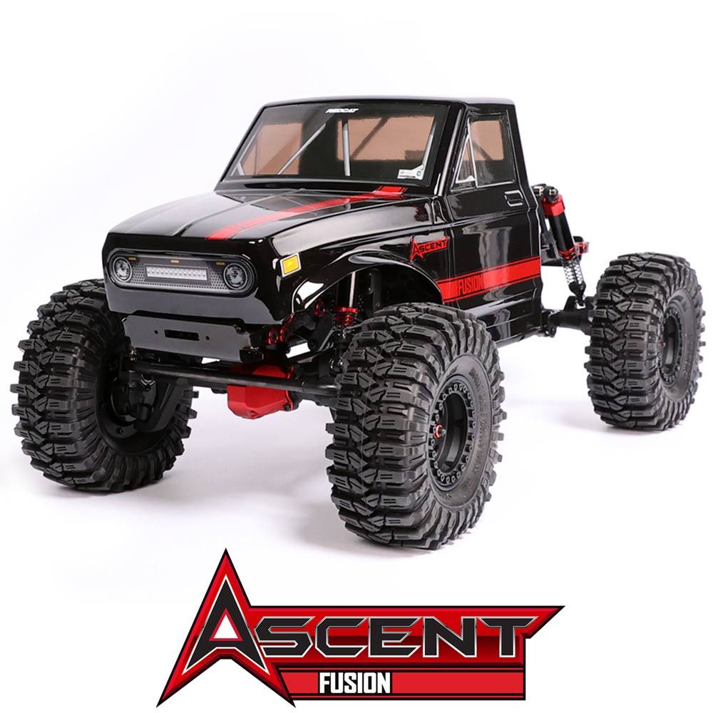 Redcat Ascent Fusion LCG 1/10 4WD RTR Brushless Scale Rock Crawler (Black) — RER31524