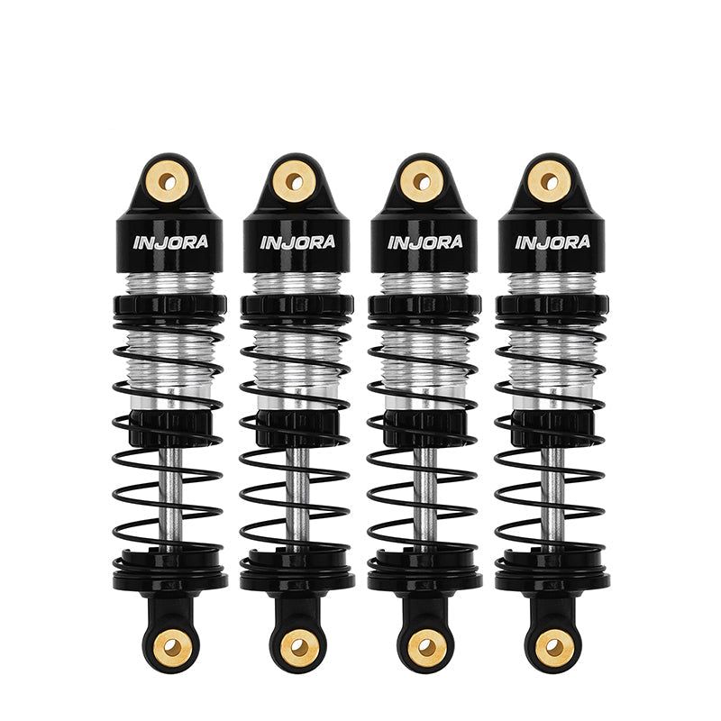 INJORA Aluminum 35mm Oil Shocks for 1/32 Redcat Ascent-32 V1 V2 (ASC32-01) - ASC32-01BK