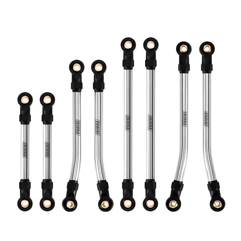 INJORA Stainless Steel High Clearance Links for 1/18 Redcat Ascent-18 - Chassis Links - ASC18-11