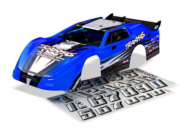 Slash Late Model Blue Body (Assembled) — 10423-BLUE
