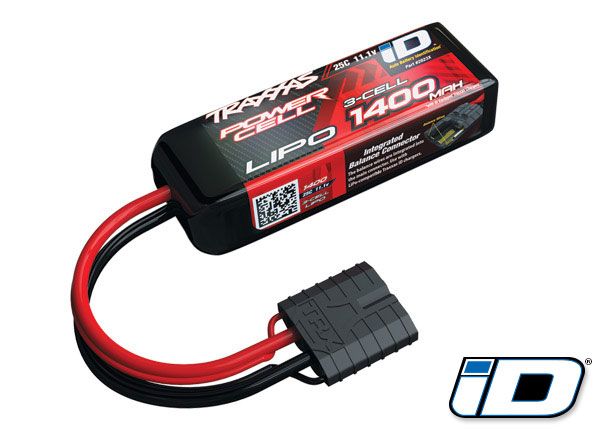 1400 mAh 11.1 Volt 3-Cell LiPo Battery — 2823X
