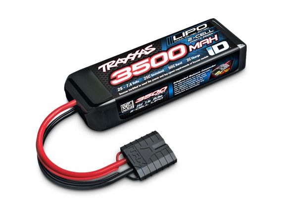 3500 mAh 7.4 Volt 2-Cell LiPo Battery — 2825X