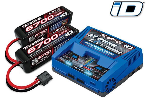 Dual 4s LiPo Completer w/ EZ-Peak Live Dual Charger — 2997