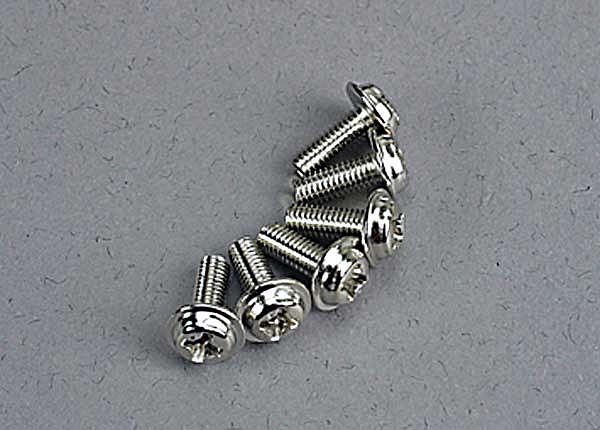 Washer-Head Machine Screws 3x8 mm (6) — 3185