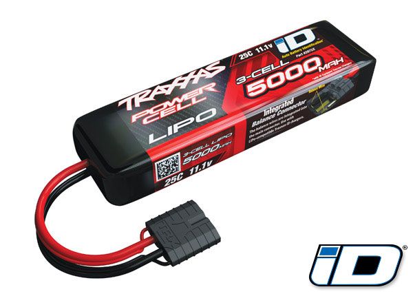5000 mAh 11.1 Volt 3-Cell LiPo Battery — 2872X