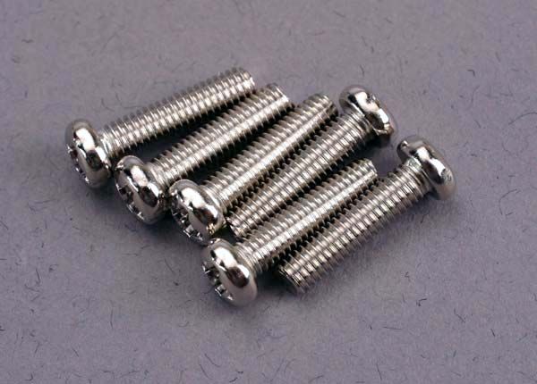 Round-Head Machine Screws 3x12 mm (6) — 2561