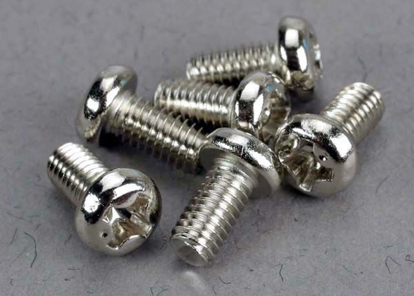 Round-Head Machine Screws 3x6 mm (6) — 2558