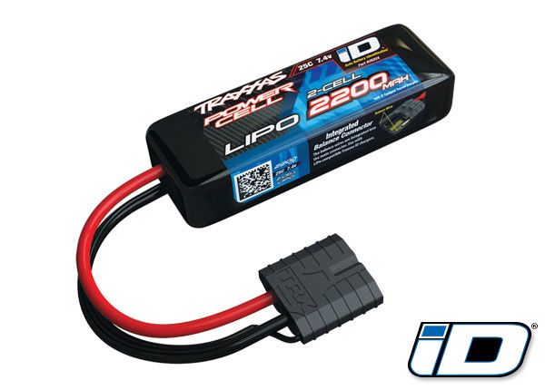 2200 mAh 7.4 Volt 2-Cell LiPo Battery — 2820X
