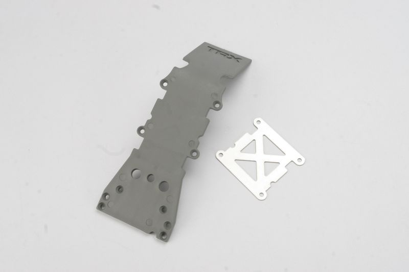 Gray Front Skid Plate with Reinforcement — 4937A