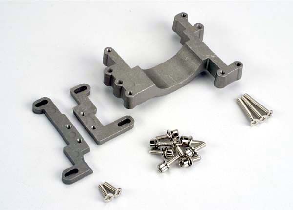 2-Piece Aluminum Engine Mount with Screws — 4160