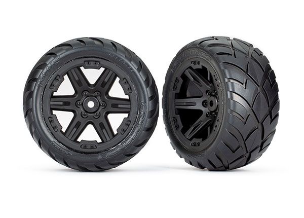 RXT 2.8" Black Wheels &amp; Anaconda Tires (2) — 6768