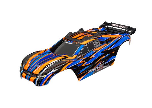 Rustler 4X4 VXL Orange Clipless Body — 6785-ORNG