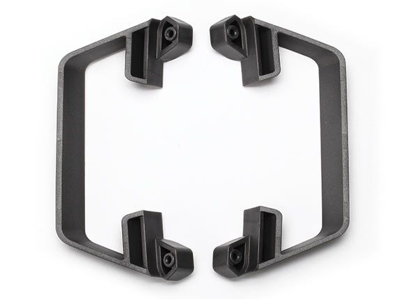 Slash 2WD Gray Low-CG Nerf Bars (2) — 5833G
