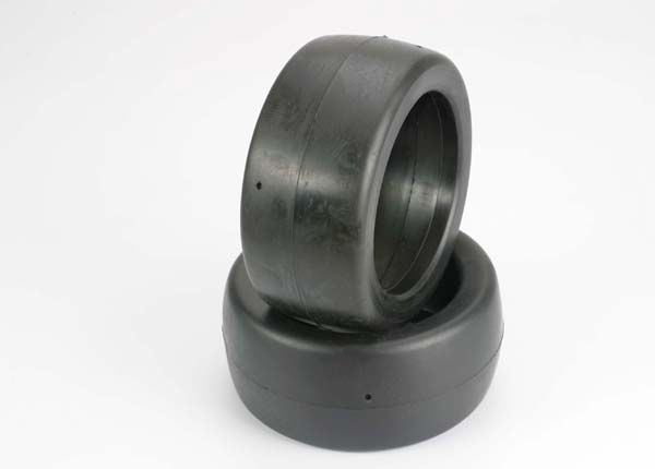 Slick Rear Monster Buggy Tires (2) — 6083