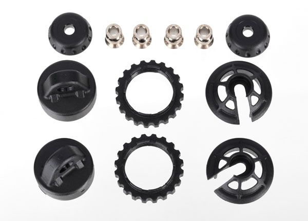 1/10 GTR Shock Spring Retainer Set — 7468