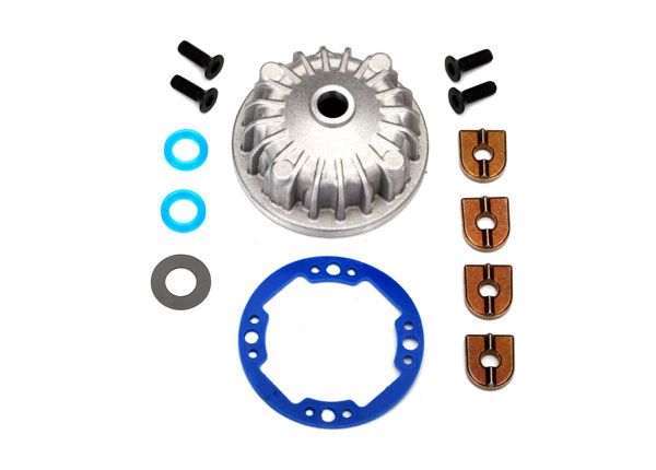 Aluminum Center Differential Housing &amp; Hardware — 6781