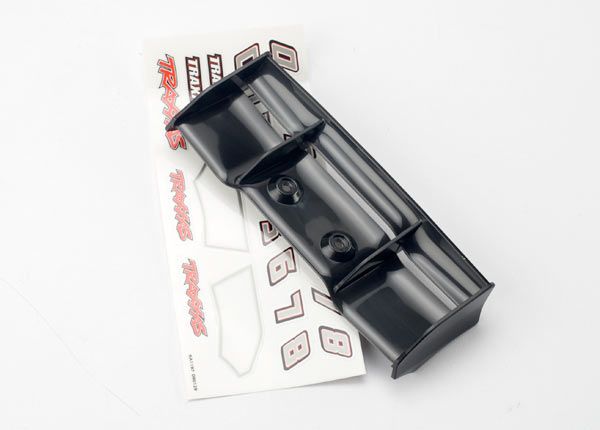 Black 1/16 E-Revo Wing with Decals — 7122