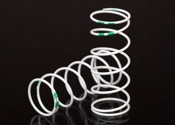 1/10 Long GTR Springs (0.653-Rate Green Stripe) (2) — 7441