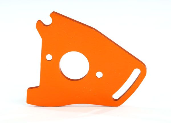Orange Aluminum Motor Plate — 7490A