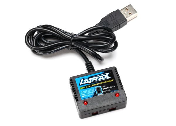 Dual-Port USB LiPo Charger — 6638