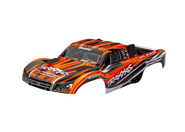 Slash Orange Clipless Body — 6910-ORNG