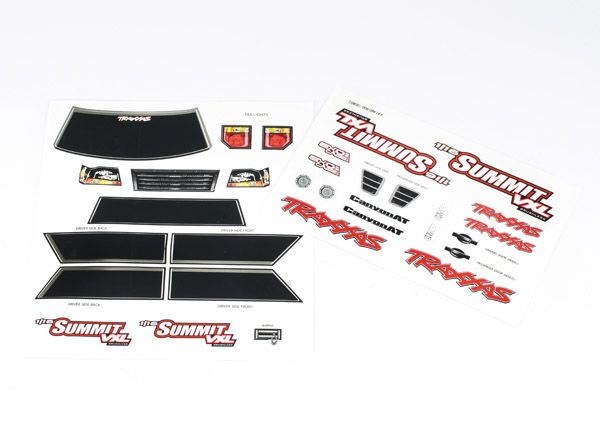 1/16 Summit VXL Decal Sheets — 7213
