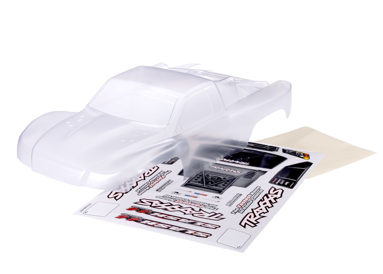 Slash Heavy-Duty Clear Clipless Body — 6965R