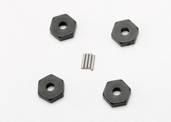 12 mm Hex Wheel Hubs with Pins (4) — 7154