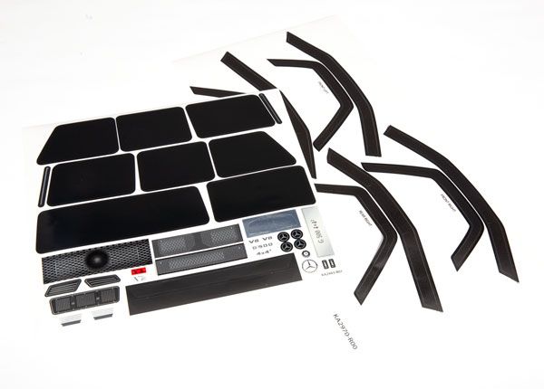 TRX-4 Mercedes-Benz G 500 4X4² Decals — 8812