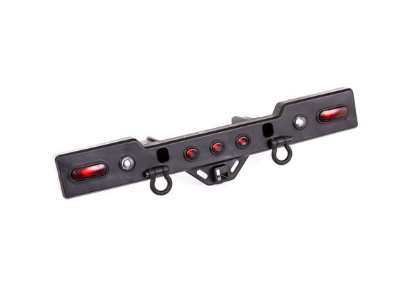 TRX-6 Black Chrome Rear Bumper with Lenses — 8838X