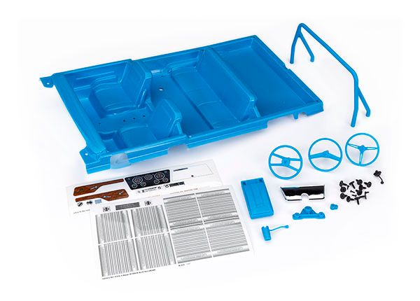 TRX-4 Chevrolet Blazer Blue Interior — 9114-BLUE