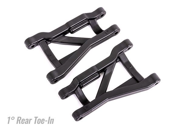 Black Rear HD Suspension Arms 1-Degree Toe Angle (2) — 9431