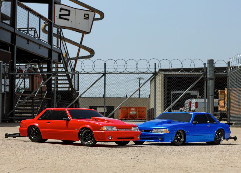 Ford Mustang Drag Slash Blue Body — 9421X