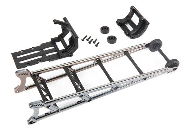 Black Chrome Extended Wheelie Bar and Mount — 9460X