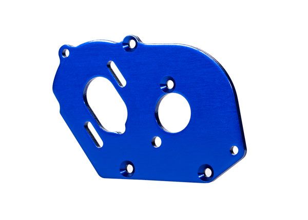 Blue Aluminum Motor Plate — 9490