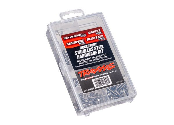 Stainless Hardware Kit for 2WD VXL Vehicles — 9488X