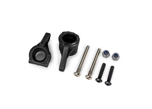Black Extreme HD Steering Blocks (L&amp;R) — 9137