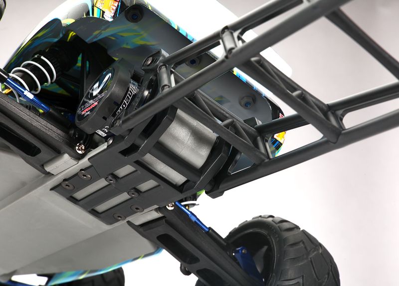 Black Extended Wheelie Bar and Mount — 9460