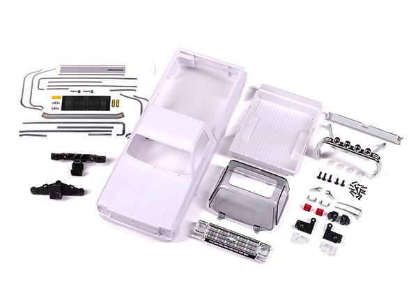 TRX-4M Chevrolet K10 Unpainted Body Kit — 9811
