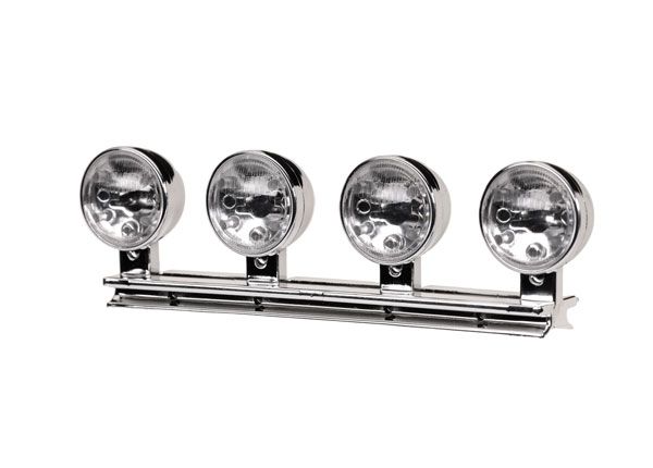 TRX-4 Replica Chrome Light Bar Housing — 9263