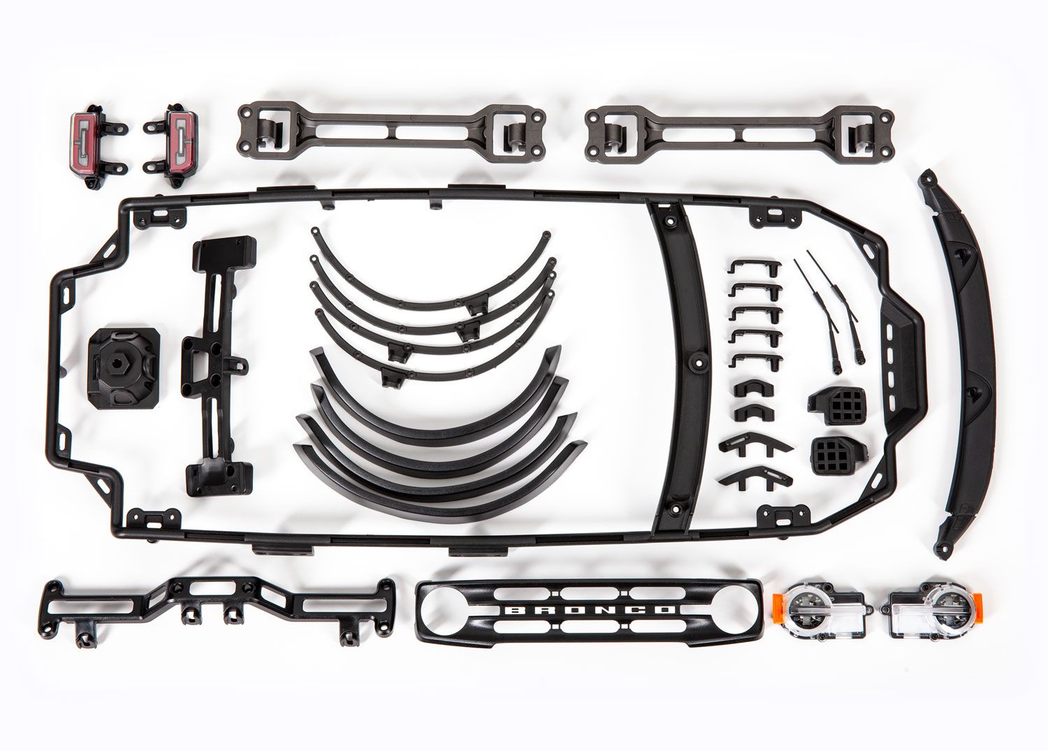 TRX-4 Ford Bronco Clear Body Kit — 9211