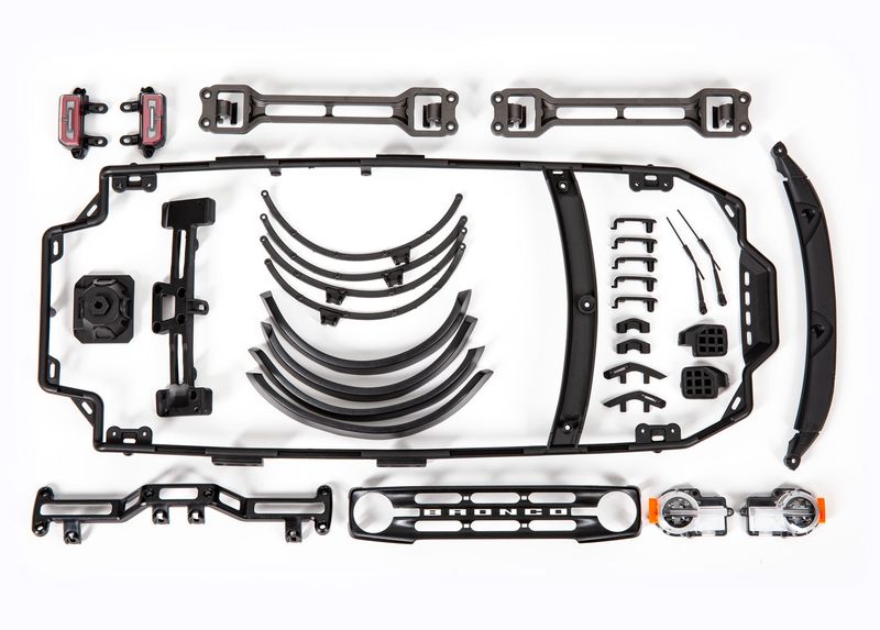 TRX-4 Ford Bronco Clear Body Kit — 9211