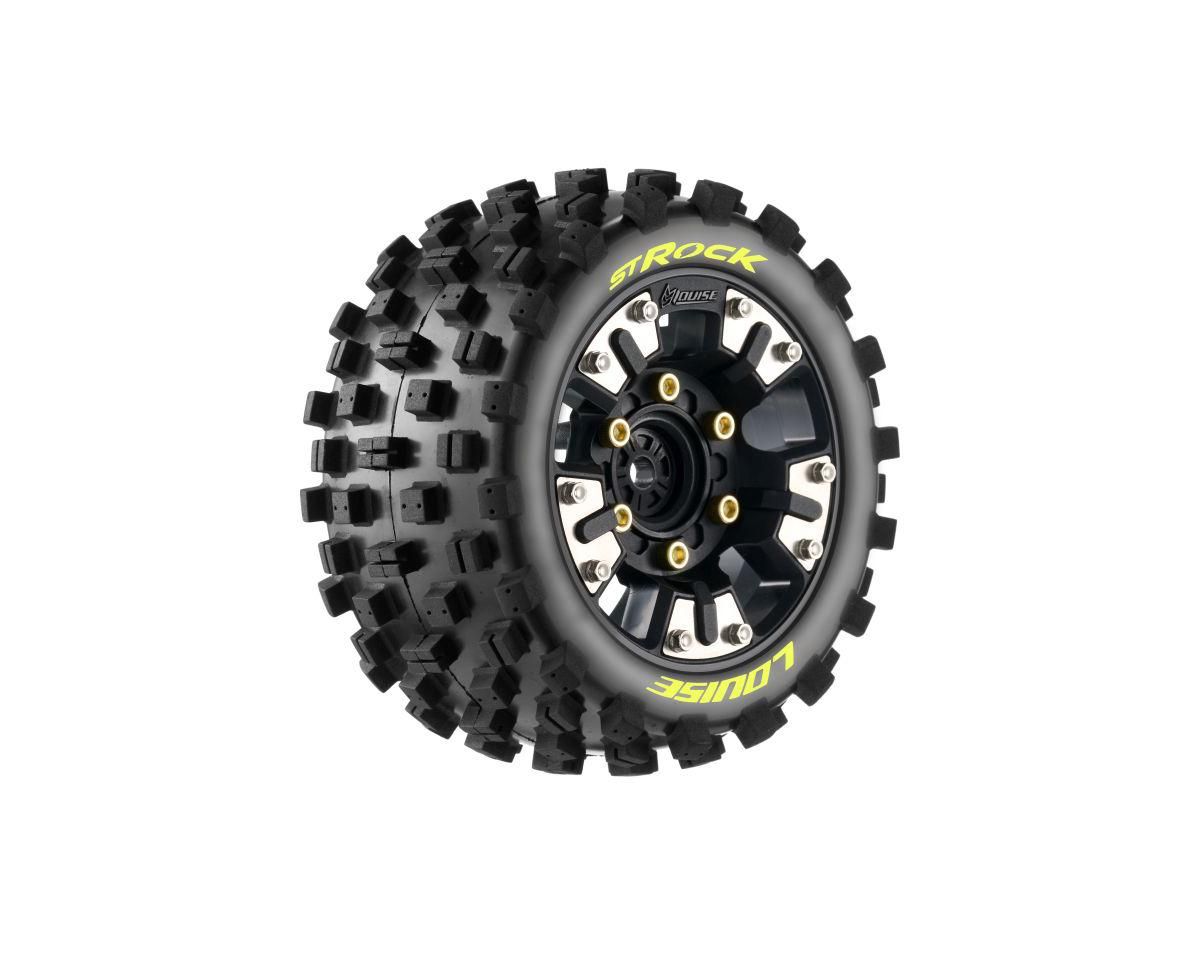 ST-Rock Soft Mounted Tires, 0 &amp; 1/2 Offset, Removable Hex 12, 14, 17mm, For Mini Maxx / XRT — LOULT3391SM
